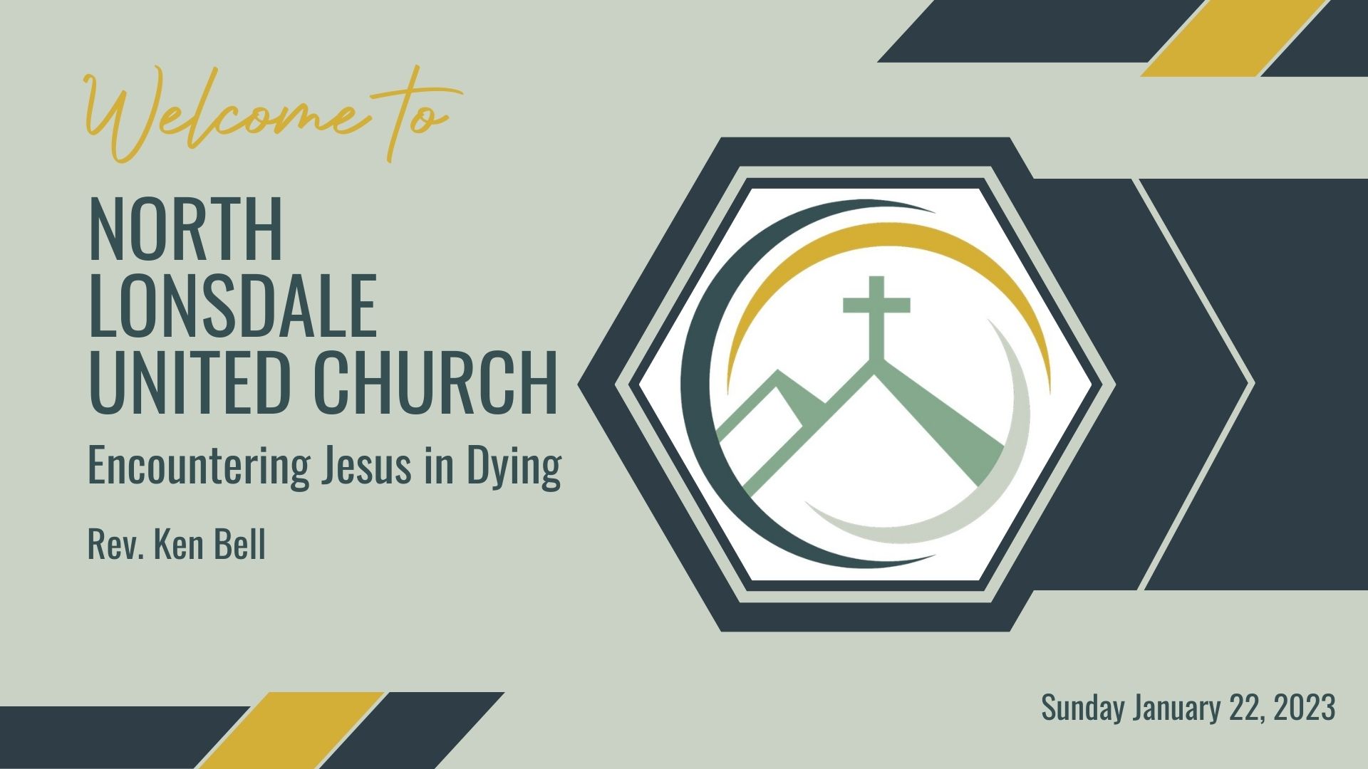 Encountering Jesus in Dying